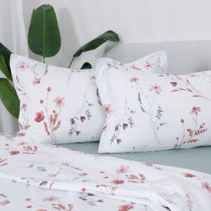 Beauty Home Σετ σεντόνια υπέρδιπλα Memories Art 12681 230x260 Εκρού,Βεραμάν - Image 2