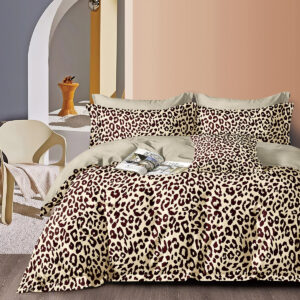 Beauty Home Σετ σεντόνια υπέρδιπλα με λάστιχο Memories Art 12682 165x200+30 Μπεζ - Image 1