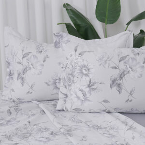 Beauty Home Σετ σεντόνια υπέρδιπλα με λάστιχο Memories Art 12683 165x200+30 Μπεζ - Image 2