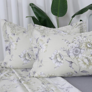 Beauty Home Σετ σεντόνια υπέρδιπλα με λάστιχο Memories Art 12684 165x200+30 Μπεζ - Image 2
