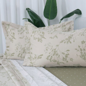 Beauty Home Σετ σεντόνια υπέρδιπλα με λάστιχο Memories Art 12687 165x200+30 Μπεζ - Image 2