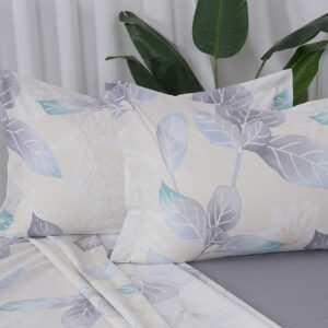 Beauty Home Σετ σεντόνια υπέρδιπλα με λάστιχο Memories Art 12692 165x200+30 Μπεζ - Image 2