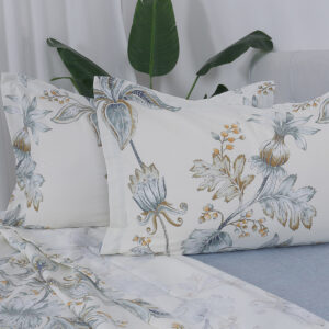 Beauty Home Σετ σεντόνια υπέρδιπλα με λάστιχο Memories Art 12694 165x200+30 Μπεζ - Image 2