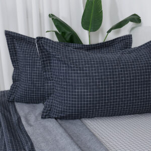 Beauty Home Σετ σεντόνια υπέρδιπλα με λάστιχο Memories Art 12697 165x200+30 Ανθρακί - Image 2