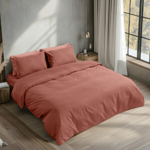 Beauty Home Σεντόνι ημίδιπλο με λάστιχο Prime Art 1230 125x200+35 Σάπιο μήλο